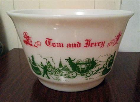 Vintage Large Tom And Jerry Punch Bowl