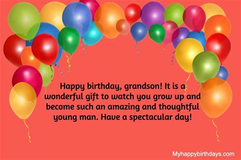 125 Heart Touching Happy Birthday Grandson Wishes Messages