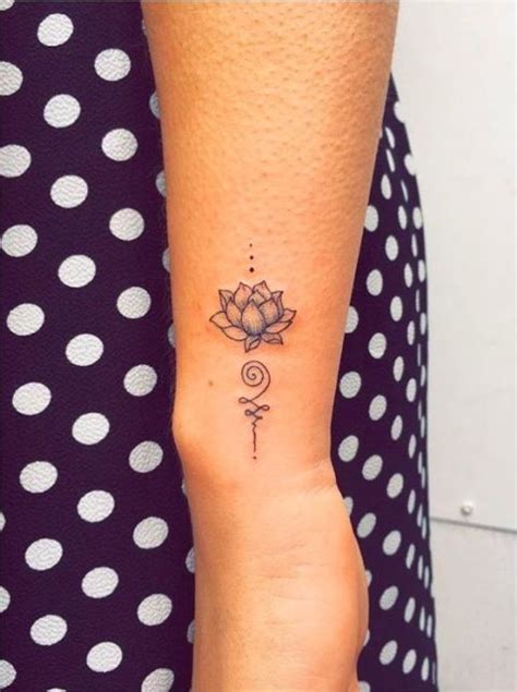 The lotus is a symbol of purity and beauty Wrist Tattoos - Beautiful Wrist Tattoo Ideas From Instagram