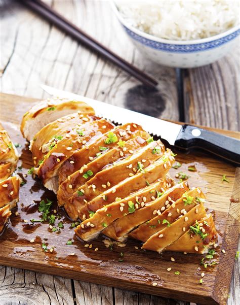 Pour the sauce into the container, then place the lid on top. The Iron You: Easy Baked Honey-Teriyaki Chicken