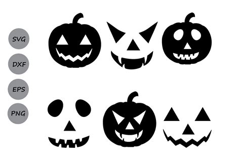 Halloween Pumpkin Svg, Pumpkin Faces Svg, Pumpkin Svg, Halloween Svg