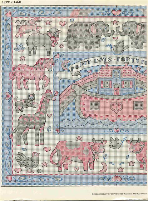 Country Ark 23 Cross Stitch Animals Cross Stitch Cross Stitch Baby