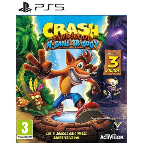 Crash Bandicoot N Sane Trilogy Ps5