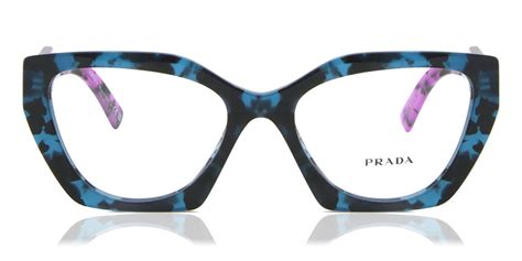 Prada Pr 09yv 06z1o1 Glasses Teal Havana Visiondirect Australia