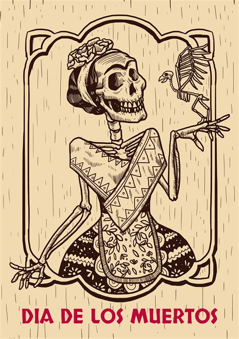 Day Of The Dead Illustration 242733 Vector Art At Vecteezy