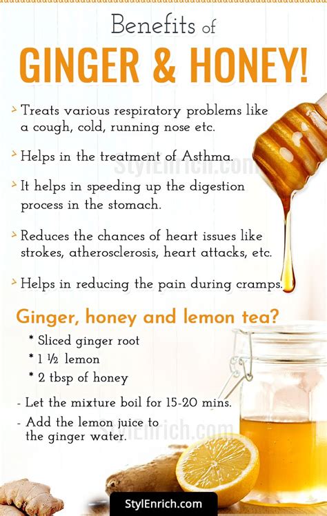 Ginger And Honey Benefits A Healthy Ingredient For Healthy Life