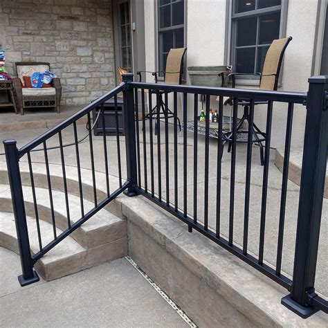 Wrought Iron Railing Exterior Iron Railings Outdoor Front Porch