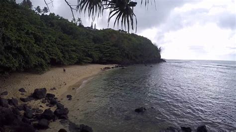 Hike To Secluded Beach On Kauai Hawaii Youtube