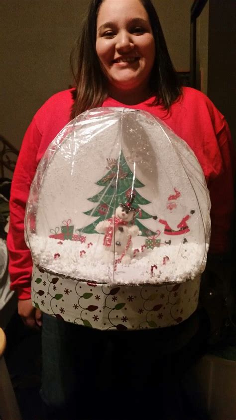 Diy Ugly Christmas Sweater Snow Globe Karisa Levine