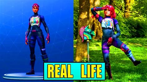 Fortnite Skins In Real Life Thicc Youtube