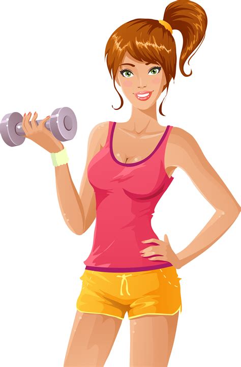 Pin By Francisca Burgos On Девушки Clip Art Fitness Art Girl Drawing