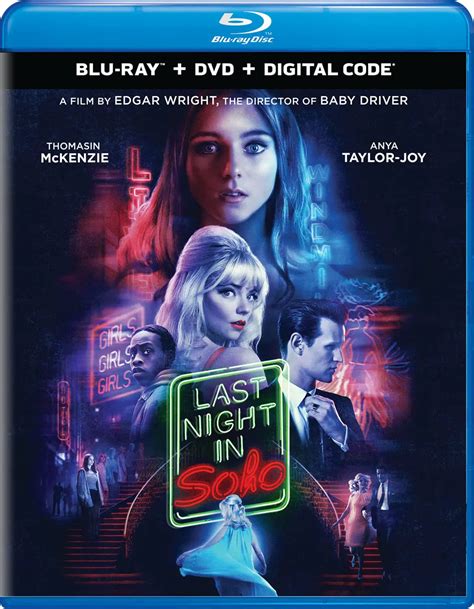 Last Night In Soho Blu Ray Release Date Artwork And Details Hd Report