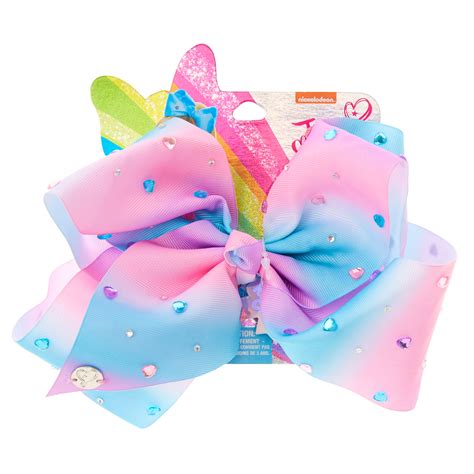 Jojo Siwa Large Ombre Kind Is Cool Signature Hair Bow Claires