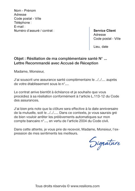 Consultez et téléchargez librement nos modèles de résiliation d'assurance santé. Lettre de résiliation Mutuelle AXA - Modèle gratuit PDF et ...