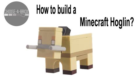 How To Build A Minecraft Hoglin Youtube
