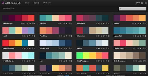 Colourlovers is an international community of designers and artists of all kinds who visit the site to get color inspiration, ideas and feedback for both their professional and personal projects. 6 Free Tools for Creating the Perfect Colour palette - Exaltus