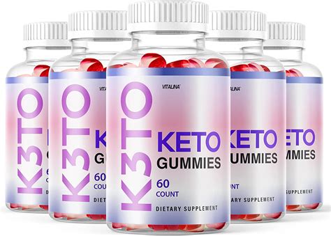 5 pack k3to ketos gummies k3to0 ketogenic acv gummy original advanced and