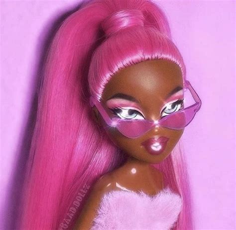 pin by 𝖙𝖗𝖆𝖓𝖊𝖞𝖈𝖎𝖆 on aesthetic black bratz doll pink aesthetic pastel pink aesthetic