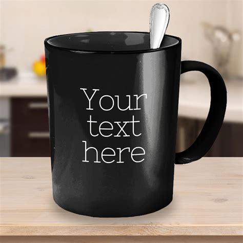Design Your Own Mug White Or Black 11 Oz Mug Custom Coffee Etsy Australia