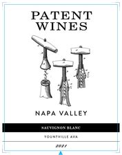 Patent Wines Sauvignon Blanc Yountville Wine Parity