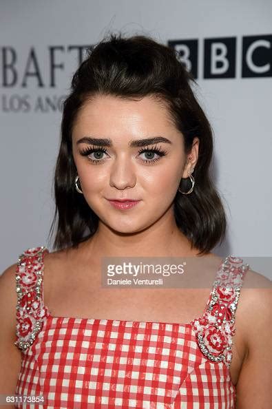 Maisie Williams Attends The Bafta Tea Party At Four Seasons Hotel Los