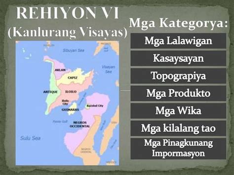 Mga Lalawigan Sa Rehiyon Ng Visayas At Mindanao