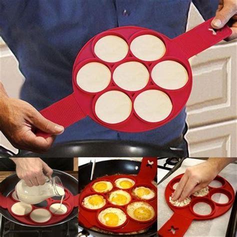 egg cooker cooking pancake eggs ring flip pan pancakes maker tool mold cheese nonstick rings kitchen