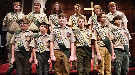 12 Local Boy Scouts Earn Eagle Daily Leader Daily Leader