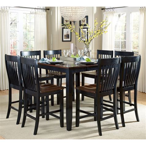 Ahb Ellington 9 Piece Counter Height Dining Table Set Dining Table