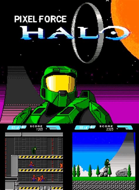 Pixel Force Halo Game By Retroreloads On Deviantart