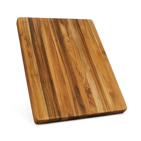 Funkol Kitchen Rectangular Solid Wood Reversible Cutting Board 5 Piece