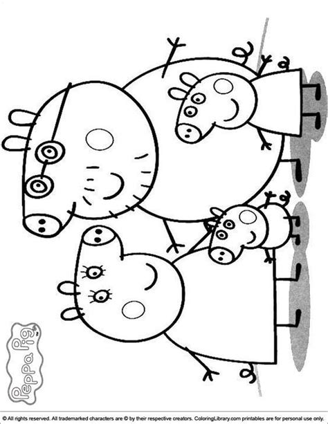 Mud is everywhere… but this set of coloring sheets for children is ruled by the. Peppa Pig coloring page | Peppa pig coloring pages, Peppa ...