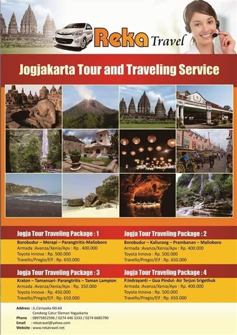 Detail Contoh Brosur Paket Wisata Jogja Koleksi Nomer