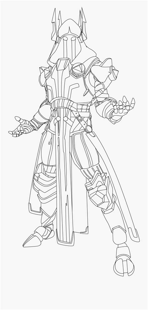 ice king coloring pages fortnite  transparent clipart clipartkey