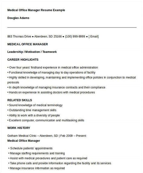 Medical assistant cover letter top letter layout templates choices when a letter doesn't have any verticals like a capital a v, the exact first diagonal stroke is seen as the stem. 40+ Free Manager Resume Templates - PDF, DOC | Free ...