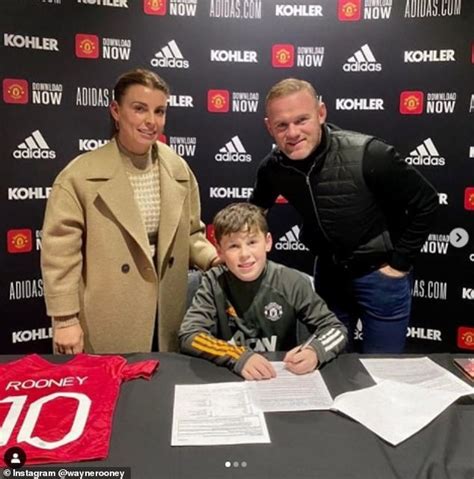 coleen and wayne rooney s son kai 13 making a living as a social media influencer duk news