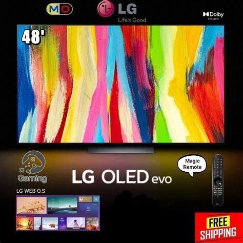 Lg 48 Inch C2 Series 4k Smart Self Lit Oled Evo Tv With Ai Thinq® 2022