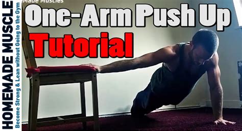 One Arm Push Up Tutorial Youtube