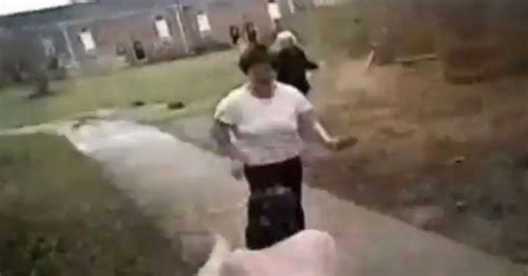 Chilling Body Cam Footage Shows Moment Policeman Gunned Down Woman Who