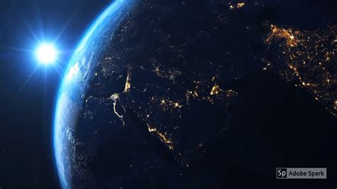 The View From Space Earths Countries And Coastlines Ambient