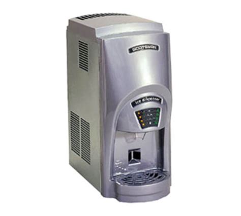 Scotsman Mdt2c12a 1 Countertop Cube Ice Dispenser W 12 Lb Storage Cup Fill 115v