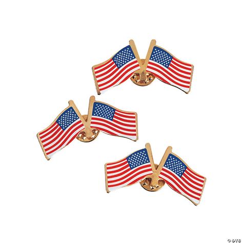 Double Flag Pins Discontinued
