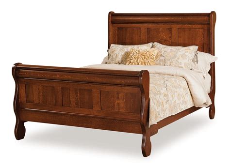 Old Classic Sleigh Bed With Standard Footboard From Dutchcrafters
