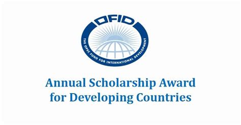 Heyy guys, in this video i talk about how to apply for a jpa scholarship, specifically the jpa sponsorship for japan, korea, france and germany. OFID Scholarship Award For Developing Countries 2017 (With ...