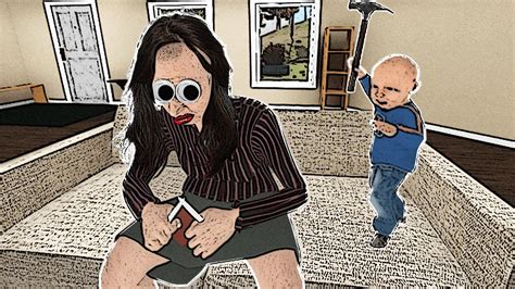 Evil Baby Returned To Finish Grandma Granny Simulator Gameplay