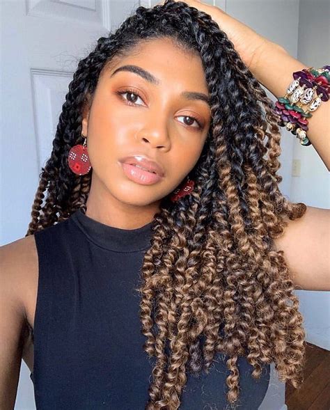 42 Passion Twists Spring Twist And Braided Hairstyles Hello