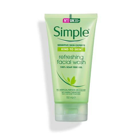 Kind To Skin Refreshing Facial Gel Wash Simple® Skincare
