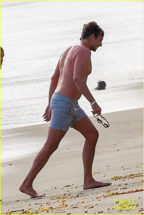 photo bradley cooper goes shirtless for trip to beach 15 photo 4201366 just jared