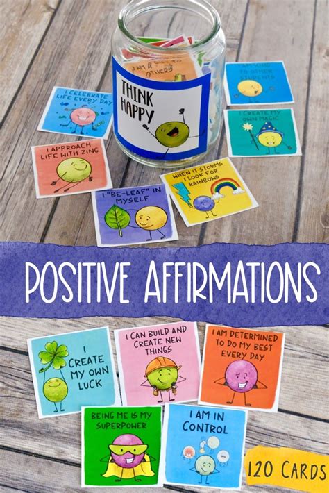 Printable Encouragement Cards And Positive Affirmations For Etsy