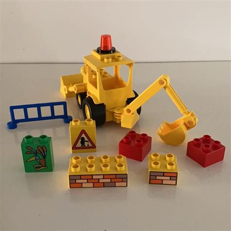 Lego Toys Lego Duplo Bob The Builder Scoop On The Road Set 3272